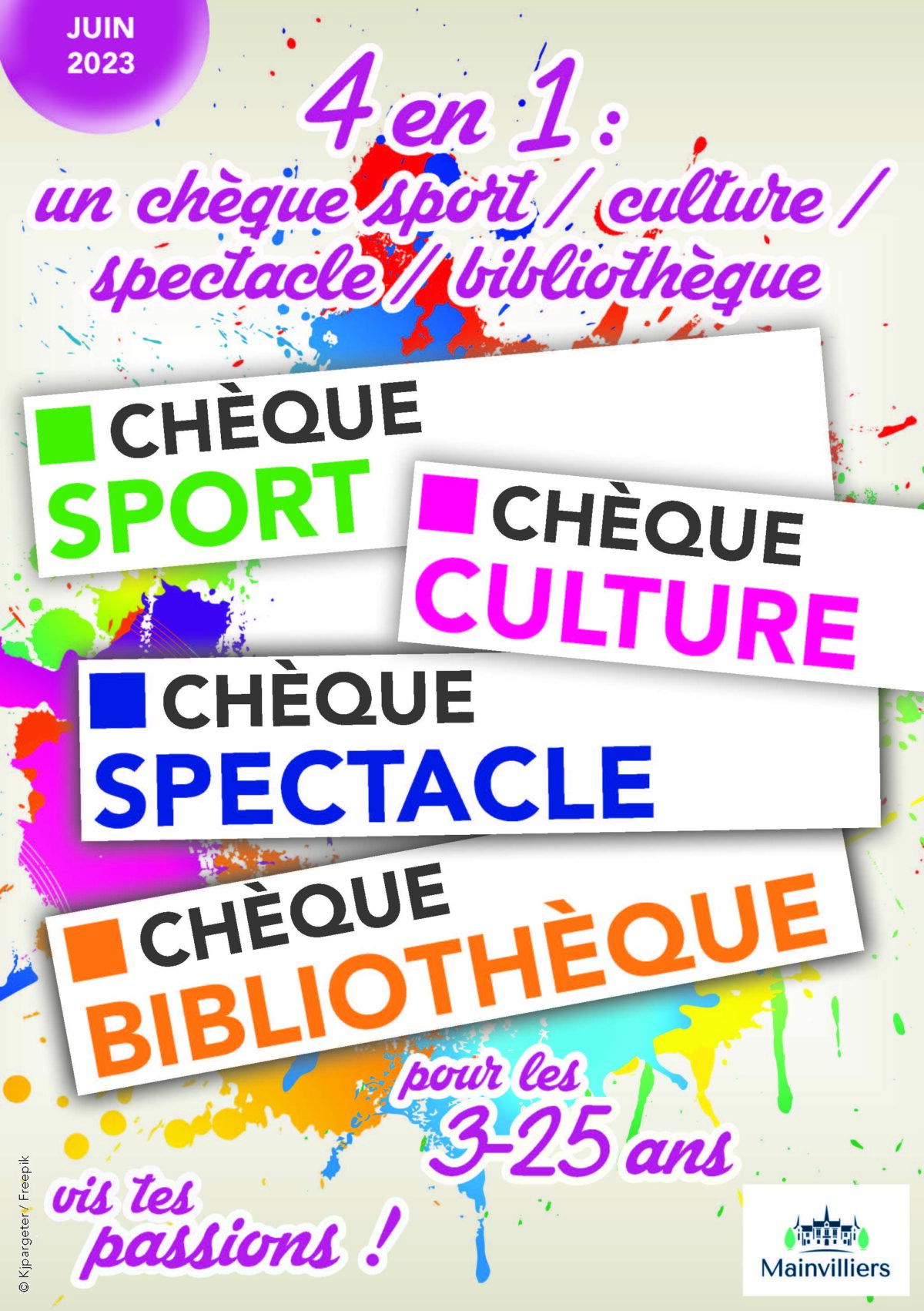 Chèque Sport / Culture - Site De La Mairie